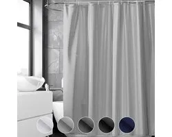Rideau de douche en PVC de haute qualité - imperméable - 1 pièce - couleurs et dimensions variées