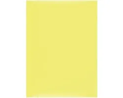 OFFICE PRODUCTS 21191131-06 map met elastiek karton, A4, gewicht 300 g/m², 3 kleppen, geel