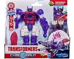 Transformers Cyberworld Ultimate Cyber Changers Shockwave - Actiefiguur