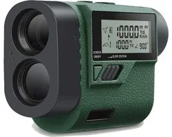 Emvae Golf Rangefinder - Afstandsmeter Golf - Laser Rangefinder Golf - 1000 m - 6x Zoom - LCD - Groen