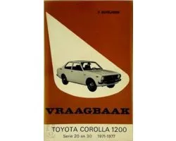 Vraagbaak voor uw Toyota Corolla 1200
