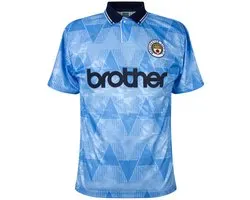 Manchester City Retro Voetbalshirt 1989-1991