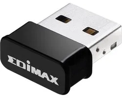 Edimax EW-7822ULC Draadloze Usb-adapter Ac1200 2.4/5 Ghz (dual Band) Wi-fi Zwart/aluminium