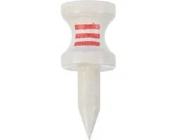 Legend Tees à marches en bois 25MM Rouge