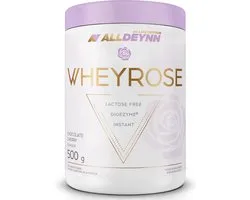 ALLDEYNN WHEYROSE Chocolate – Whey Protein 500g – 21,9g eiwit per portie – met DigeZyme® – lactosevrij eiwitpoeder – Nutriworld