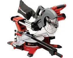 Scie à onglets radiale sans fil Einhell TE- SM 36/10 Li Solo - Power X-Change - 36 V/ Li-ion - Ø254 mm - Incl. Lame de scie 40 dents - Hors HT batterie et chargeur