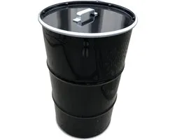 Prullenbak BinBin Black 120 L
