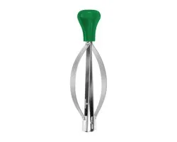 BERGEON 30637-2 Presto – Forme 2 – Pour aiguilles de montres de poche et tubes de quart – Matrices en plastique pour éviter les rayures sur le cadran – Convient aux horlogers – Poignée verte – 4263002