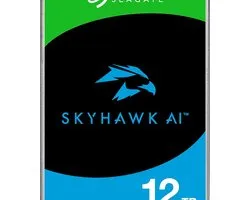 Seagate Skyhawk AI Serie - Interne harde schijf - 12TB - 7200 RPM - 512 MB Cache