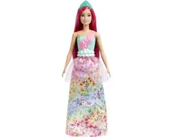 Barbie Dreamtopia - Barbiepop - Prinses met roze haar