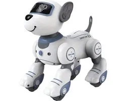 Livano Robot Hond - Robot Hondje Speelgoed - Interactief - Blauw