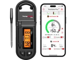 ThermoPro TP971 TempSpike Plus 600 ft Bluetooth draadloze vleesthermometer met één sonde