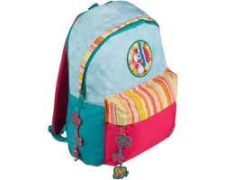 Diddl backpack with front pocket, blue
