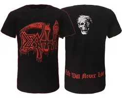 Death Life Will Never Last Massive Logo T-Shirt - Officiële Merchandise - M