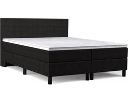 Boxspring Basic 140x200 Black - Free Top Mattress