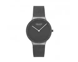 Obaku Horloge V307LXUUMU Net Lille Smokey