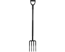 HOME It® Garden ergonomische spitvork staal
