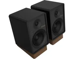 Onkyo GX-30ARC - Enceinte bibliothèque active woofer 4", 50 W, HDMI ARC, USB-C, Bluetooth 5.3, Phono, AUX, Optique, sortie caisson de basses