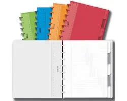 Adoc schrift - 1 stuk - A5-formaat (14,8 x 21 cm) - Commercieel geruit