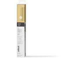 Cricut Smart Vinyl Permanent 33x91cm – Goud met gloed (1 vel)