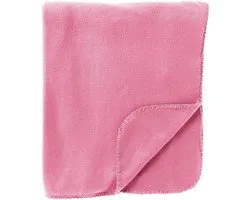 DEX - plaid 130x160 cm - fleece deken - Fuchsia Pink - roze