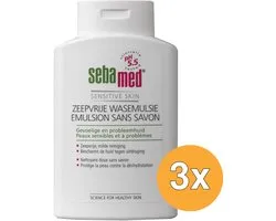 3x Sebamed Emulsion lavante sans savon (500 ml)
