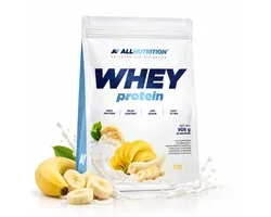AllNutrition | Whey protein | Banana| 908gr 30 servings | Eiwitshake | Proteïne shake | Eiwitten | Whey Proteïne | Supplement | Concentraat | Nutriworld
