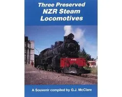 Three Preserved NZR Steam Locomotives