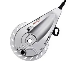 Frein à rouleau Shimano avant - Puissance de freinage améliorée - Argent - 3.5 mm