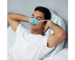 Dispositif électrique anti Snurk - Traitement de la congestion nasale et du ronflement à domicile - Stoppez le ronflement, soulagez l'apnée du sommeil, Détente et améliorez votre respiration