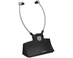 TechniSat STEREOMAN ISI 3 Draadloze stereo draadloze hoofdtelefoon voor televisie en muzieksystemen met dockingstation