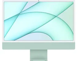Apple iMac Apple M M1 61 cm (24") 4480 x 2520 Pixels Alles-in-één-pc 8 GB 256 GB SSD macOS Big Sur Wi-Fi 6 (802.11ax) Oranje, Groen