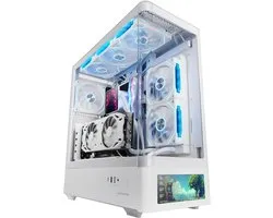 Gaming Computer Behuizing - PC Kast - Custom PC Bouw - Geïntegreerd LCD Scherm