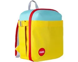 FABA sac à dos Zipi pour enfants à partir de 3 ans, dimensions 23×27,5×15 cm, bretelles et appui dorsal rembourrés