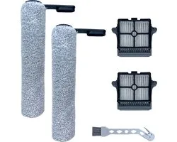 Pack accessoires pour Tineco Floor One S6 / Floor One S7 PRO - Rouleau Brosse [Lot 2] Filtre [Lot 2]