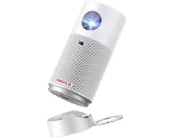 Anker Nebula Capsule Air - Draagbare Mini Beamer - 150 ANSI Lumen - Beeldformaat tot 100" - 2 Uur Batterijduur - Autofocus - Automatische Keystone-correctie - Wit