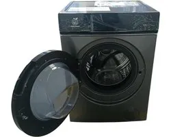 MobyWash Wasmachine AI Functie Zwart 10 KG 1400 Toeren