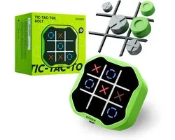 GiiKER Tic Tac Toe Bolt Game - 3-in-1 draagbare puzzelgameconsole - Draagbare reisspellen voor educatieve en geheugengroei - Fidgetspeelgoed bordspellen voor kinderen en volwassenen - Verjaardagscadeaus voor alle leeftijden