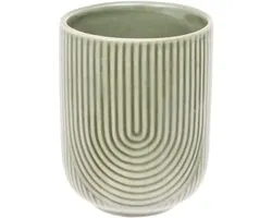 Secret de Gourmet Lya Mug - Lot de 4 - Ø7xH9cm - 20cl - Vert