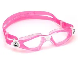 Aquasphere Kayenne Junior - Zwembril - Kinderen - Clear Lens - Roze/Wit