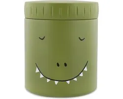 Trixie Thermos container - Mr. Dino - Thermopot voor kinderen - 350 ML - RVS Thermobeker - Ideaal voor Babyhapjes - Groen