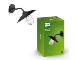 Philips myGarden Hamac Applique murale - 1 point lumineux - noir