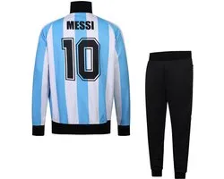 Messi Argentinie Trainingspak Thuis - Kind en Volwassenen-M