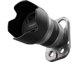 Telesin Master Lens 2X Tele voor iPhone 17 Pro Max – Telelens voor Telesin Master Grip – 2X optische vergroting – F2.6 – 105 mm portretlens – Grijs