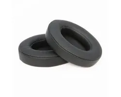 Replacement Ear Pads for Beats Dr. Dre Solo 2 Wireless/Dr. Dre Solo 3 Wireless Headphones by MMOBIEL - Memory Foam and Protein PU Headphones Ear Pads - On-Ear Headphones Earpads - Black