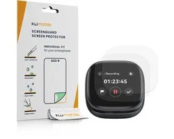 kwmobile screenprotector geschikt voor Anker Soundcore Liberty 5 Pro Max case -Set van 3 - Schermfolie van TPU - Screen protector voor oordopjes case