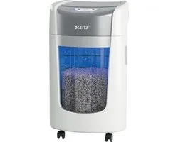 Leitz IQ OptiMax Home Office 225 Papierversnipperaar P5 - Micro snippers - 15L - Tot 6 Vel - Wit