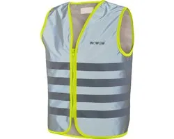 Fun Jacket kind WOWOW Full Reflective - kinderhesje met rits - S
