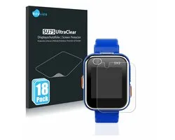 Savvies - Screenprotector voor Vtech Kidizoom Smart Watch DX2 - Folie Beschermfolie transparant 18 Stuks