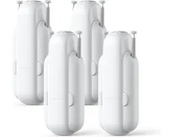 SwitchBot Curtain QUAD Pack - U-Rail Version 3 (2023) - Wit - Moteur de rideau maison Smart - Smart Curtain - Rideau automatique